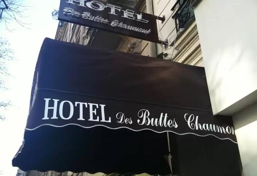 Hotel Des Buttes Chaumont Париж Екстер'єр фото